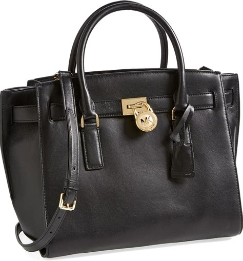 michael kors large black hamilton tote|Michael Kors nouveau Hamilton large.